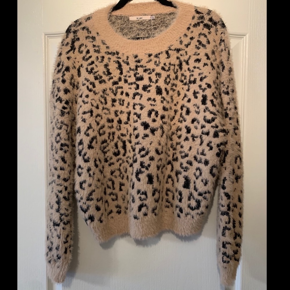 Francesca’s brand Leopard print sweater